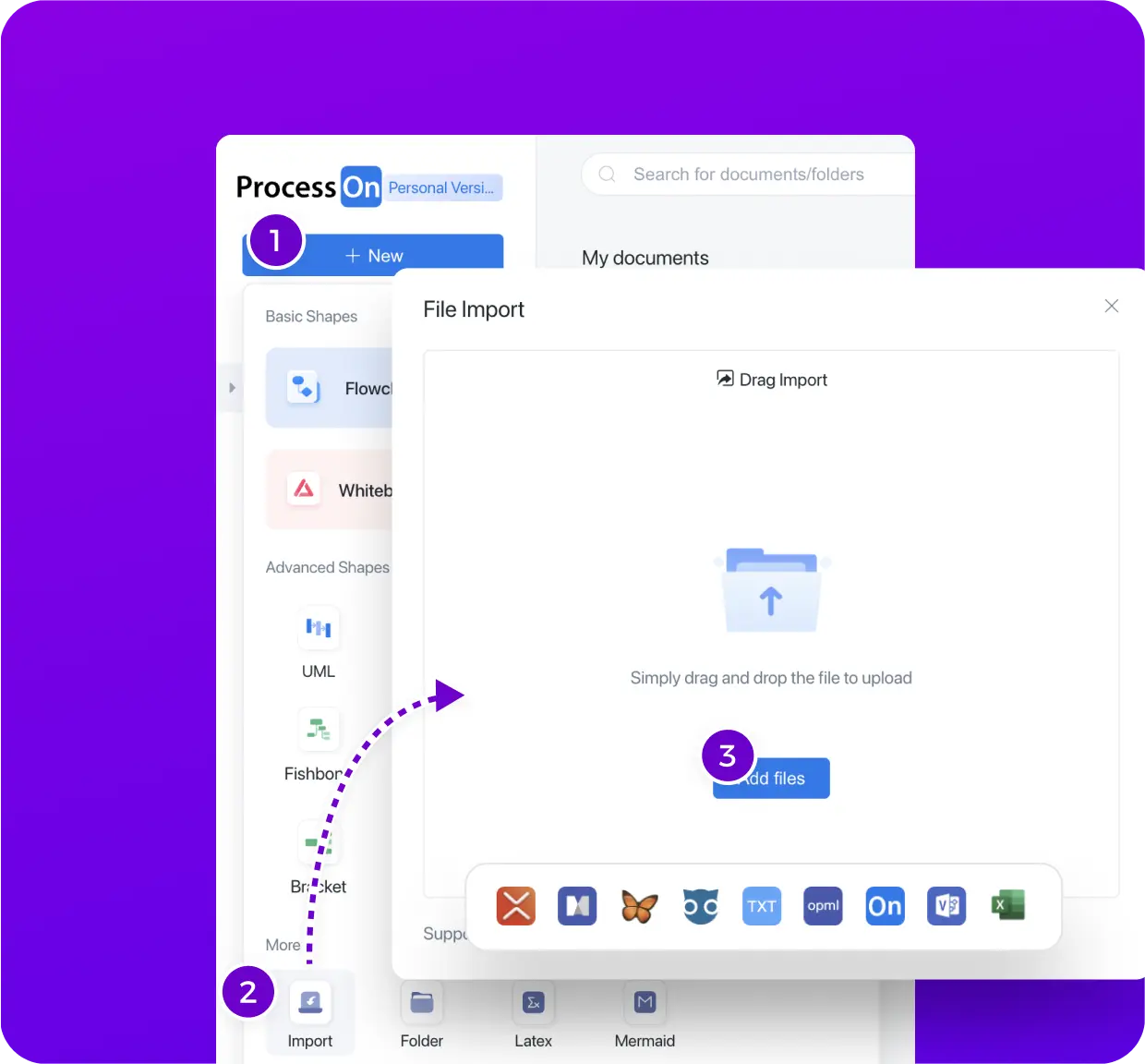 How to import existing files?