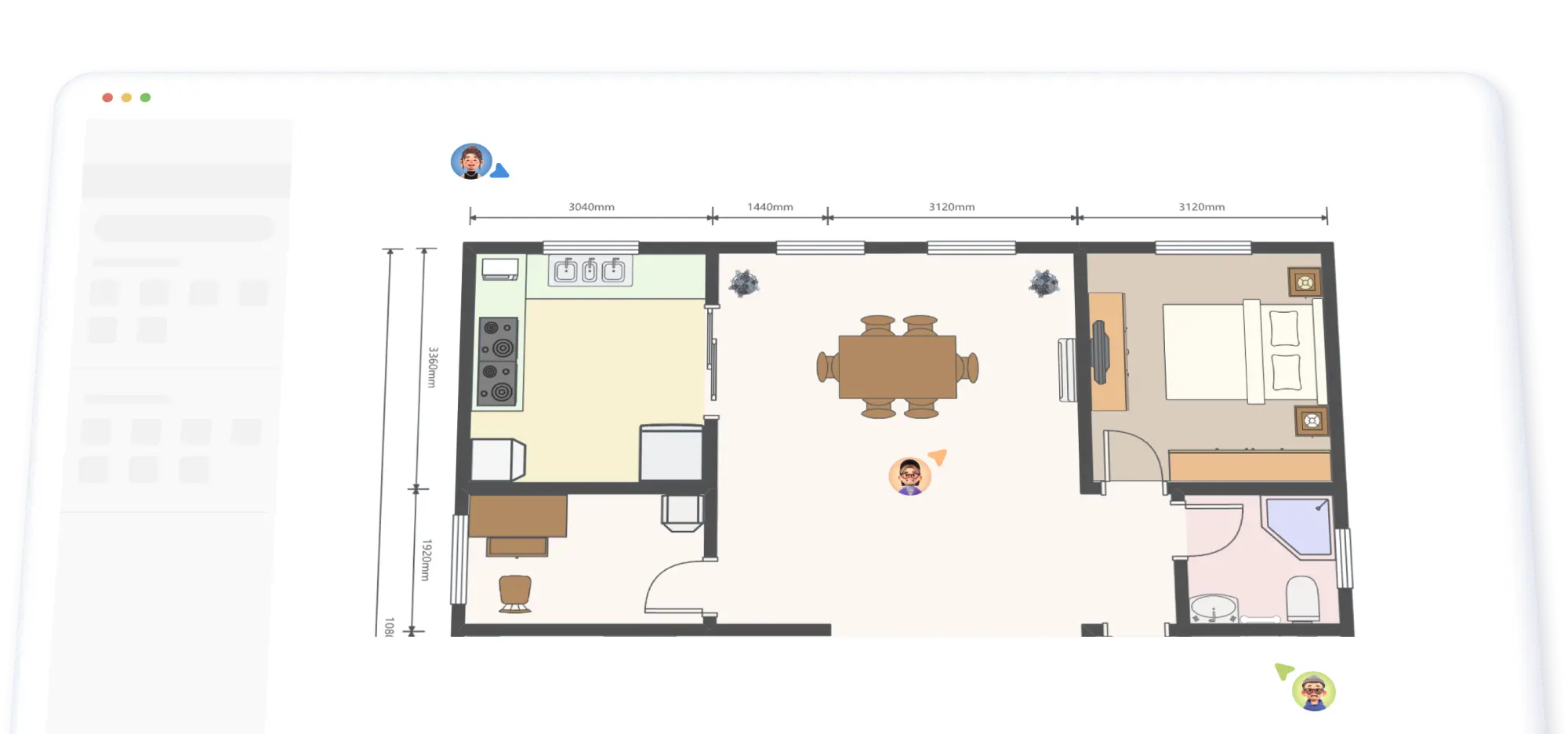 Online floor plan making software