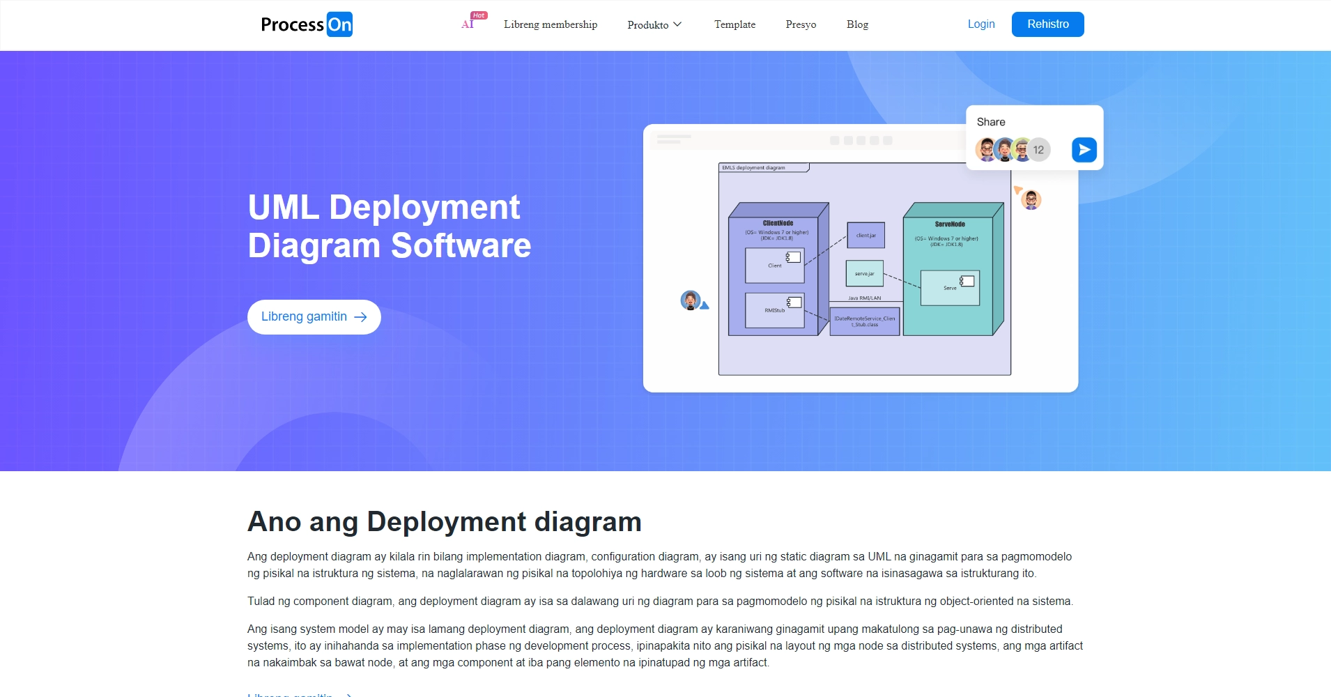 deployment diagram_UML deployment diagram paano iguhit_UML ...