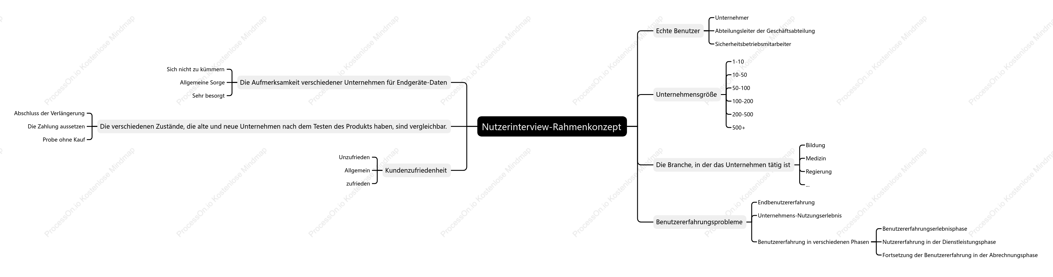 Nutzerinterview-Rahmenkonzept