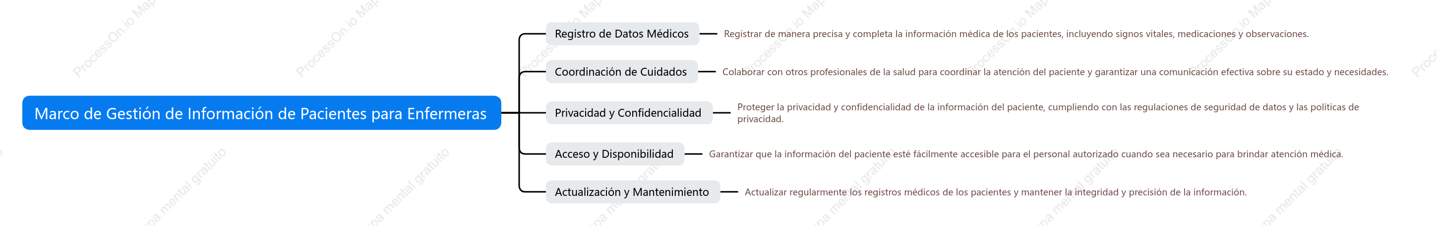 Marco de Gestión de Información de Pacientes para Enfermeras