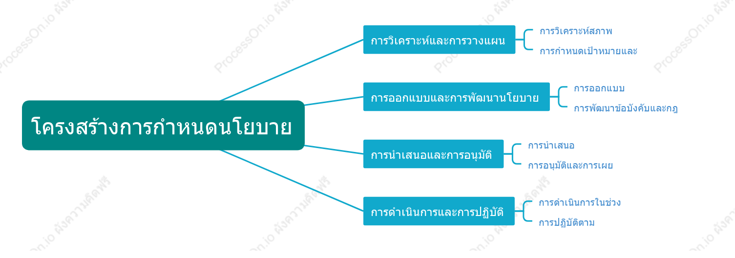 โครงสร้างการกำหนดนโยบาย