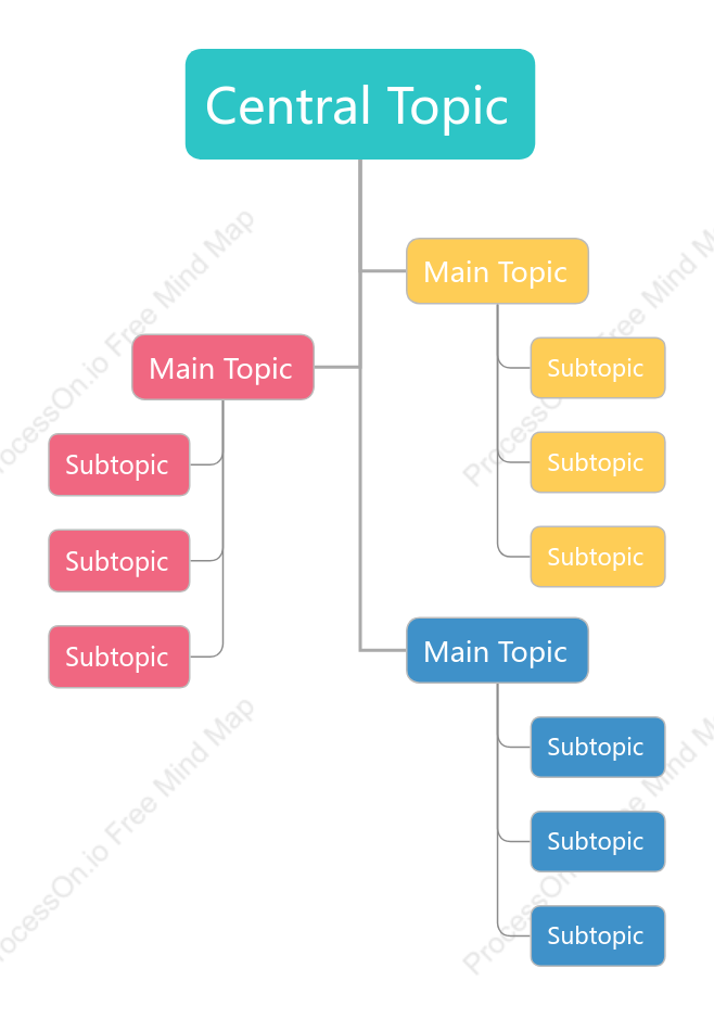 Colorful Tree Chat Style Template