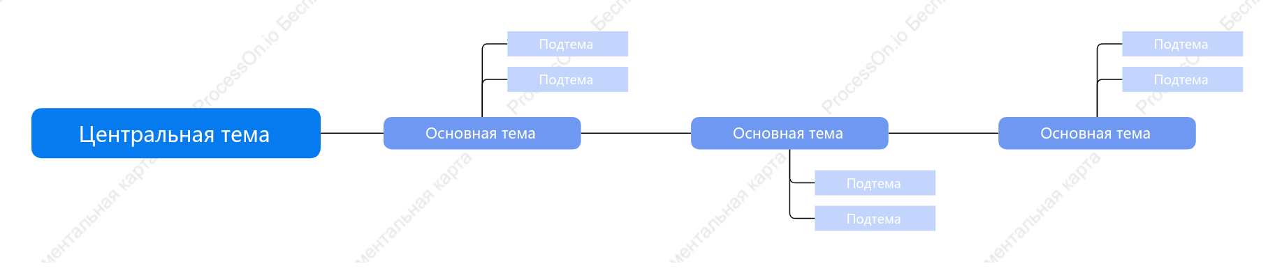 Элегантный синий Хронология пробел Шаблон стиля