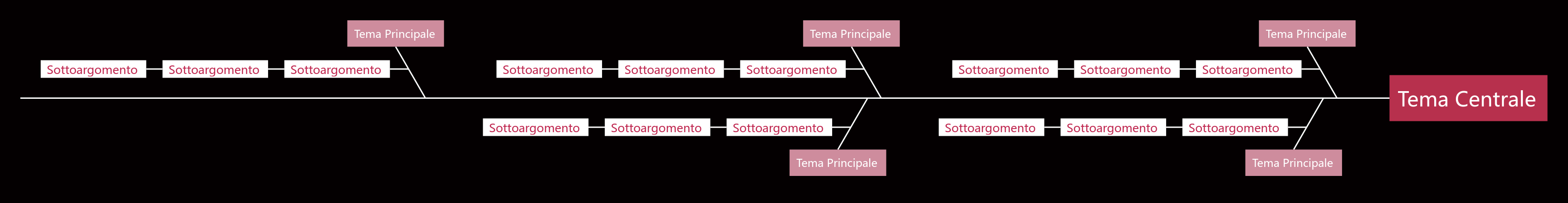 Rosa e Nero Osso di Pesce spazio Modello Stile
