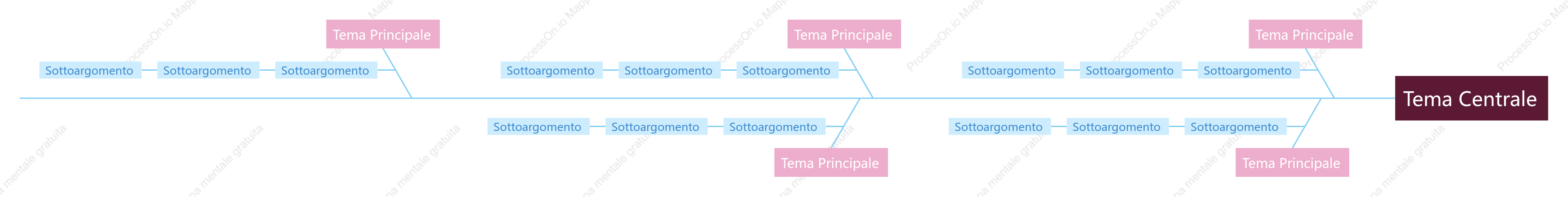 Rosa e Blu Osso di Pesce spazio Modello Stile