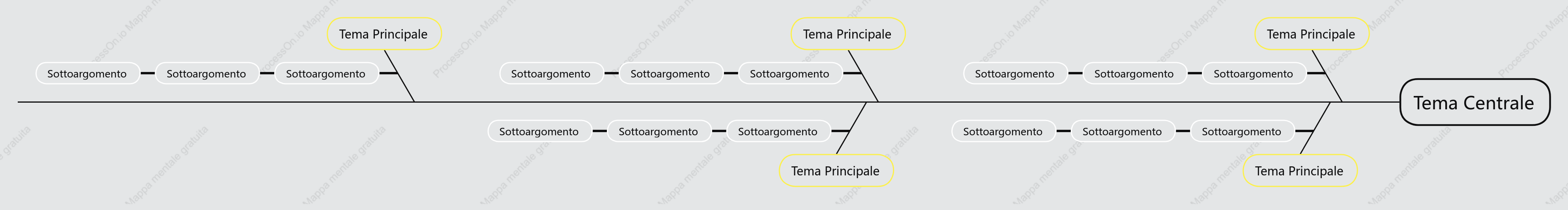 Nero e Giallo Osso di Pesce spazio Modello Stile