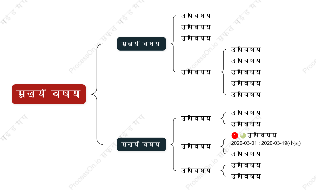 लाल काले क्लासिकब्रेस मैप स्टाइल टेम्पलेट