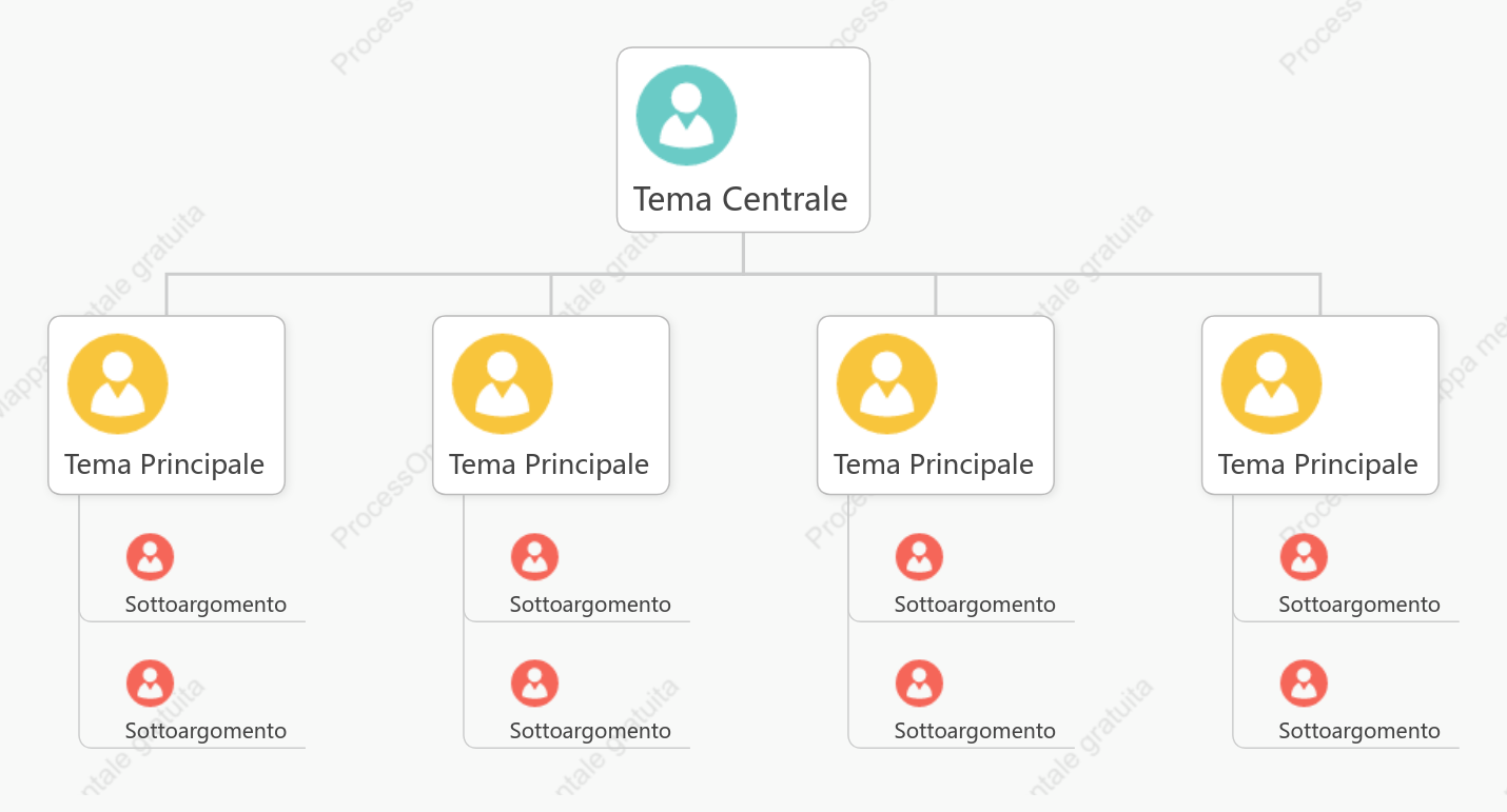 Semplice Grafico Albero spazio Modello Stile