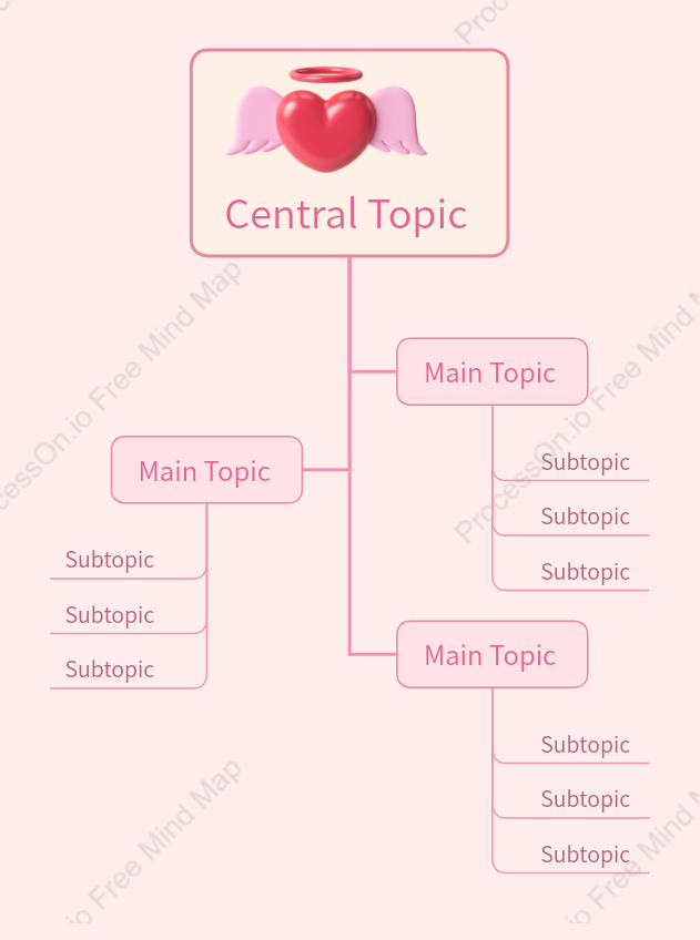 Romantic Style Tree Chat Style Template