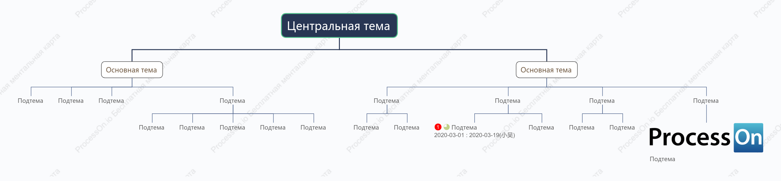 Спокойствие Орг. график пробел Шаблон стиля