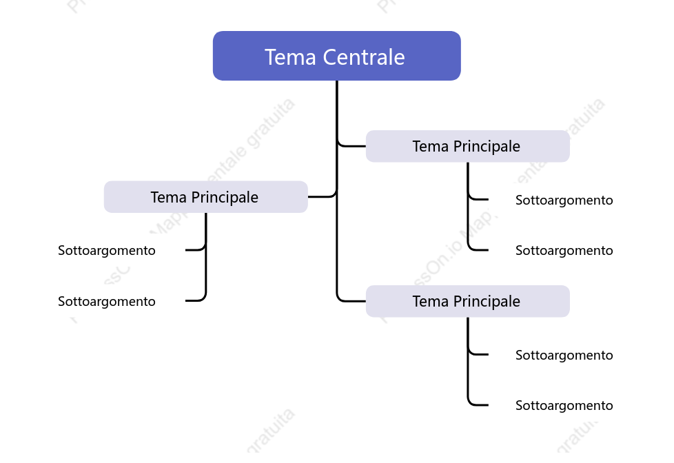 Viola Chiaro Chat Albero spazio Modello Stile