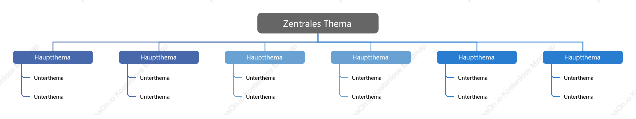 Geschäftlich Baum organigramm stil vorlage