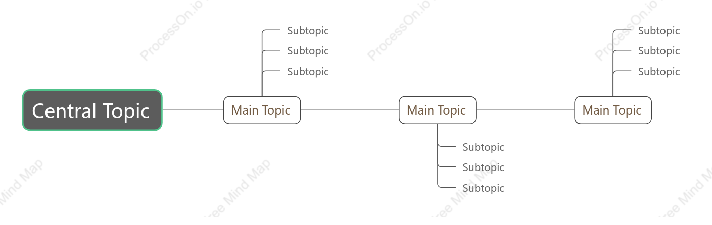 Business Timeline Style Template