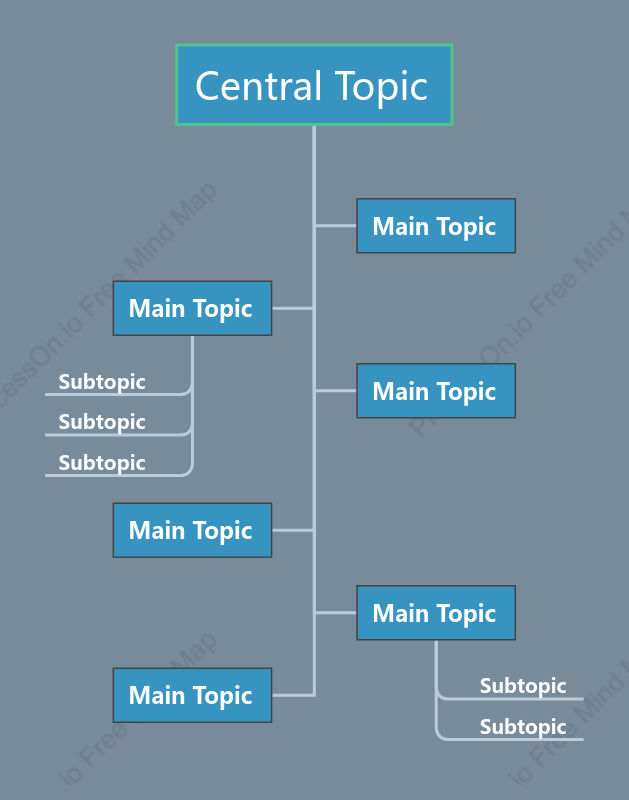 Deep Sea Morning Tree Chat Style Template