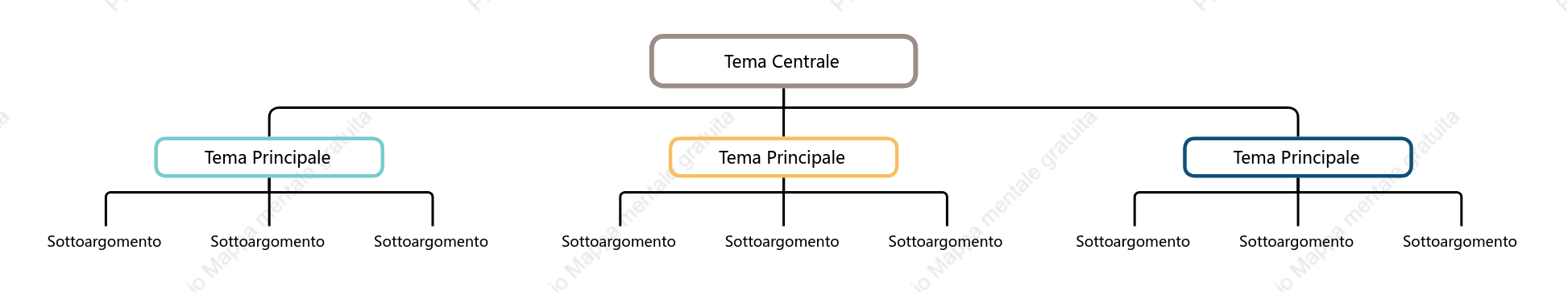 Elegante Grafico Org. spazio Modello Stile