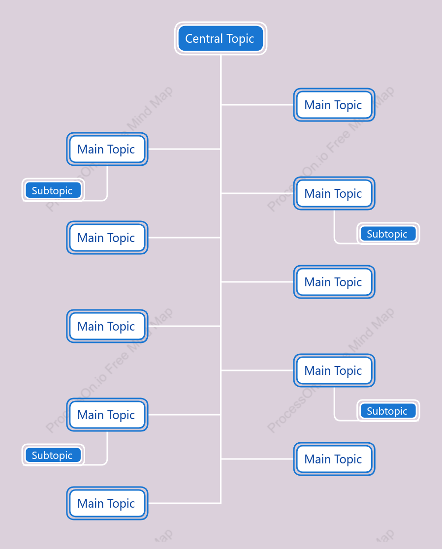 Taro Purple Tree Chat Style Template