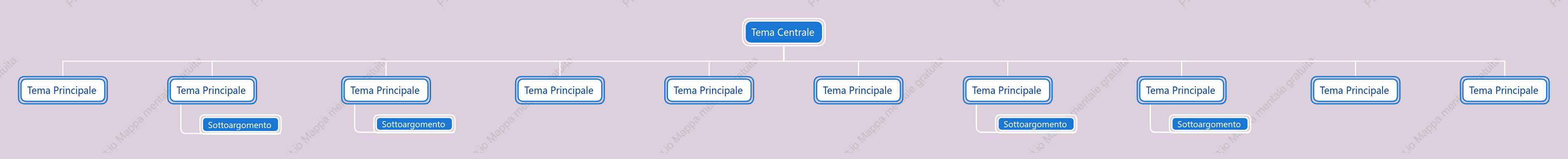Viola di Taro Grafico Albero spazio Modello Stile