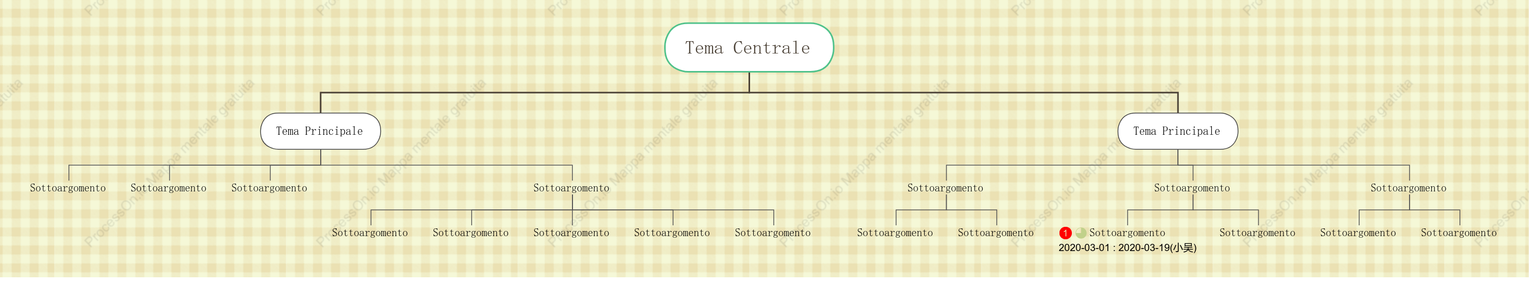 Fiore Giallo Piccolo Grafico Org. spazio Modello Stile
