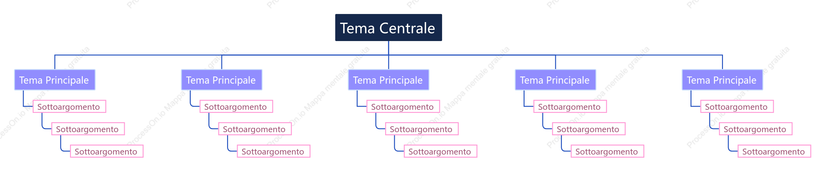Viola e Rosa Grafico Albero spazio Modello Stile