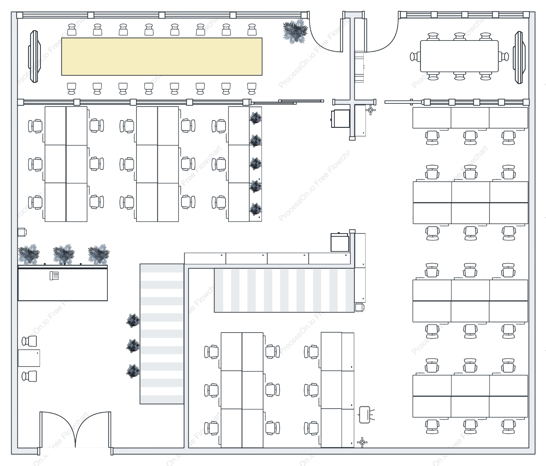 Office first floor plan