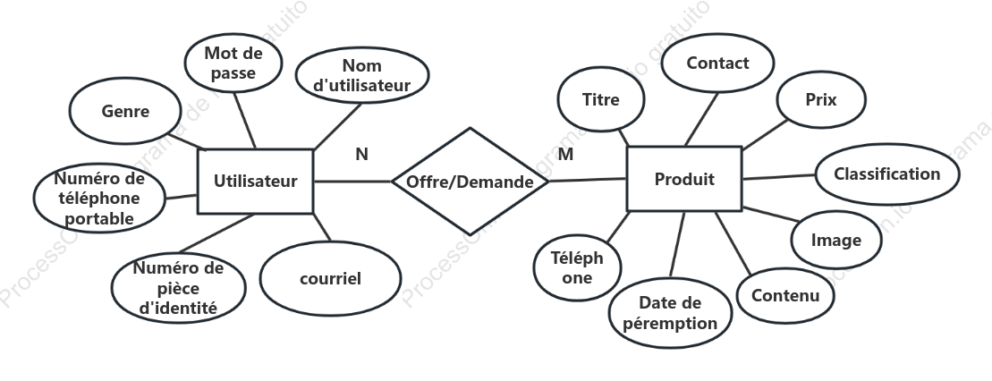ER diagram simple