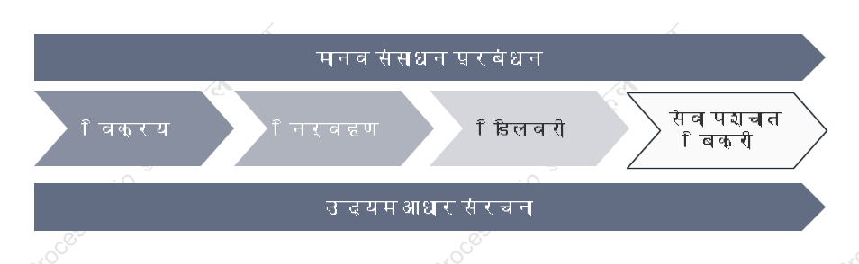 उद्यम मूल्य श्रृंखला (रंगहीन)