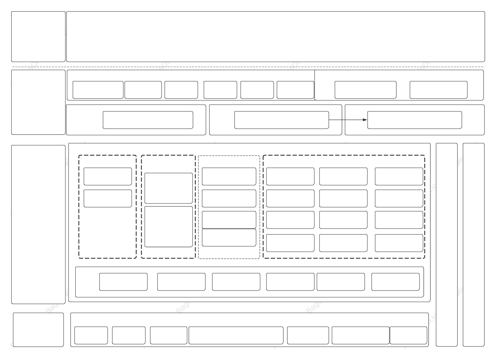 Diagram Arsitektur Sistem (Hitam Putih)