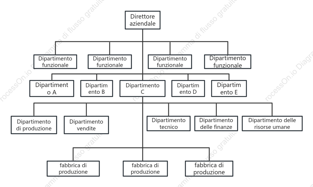 Struttura organizzativa divisionale