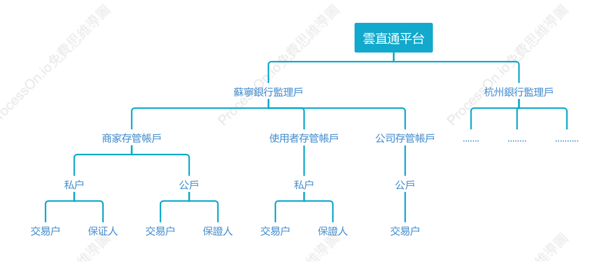 資金存管帳戶組織架構