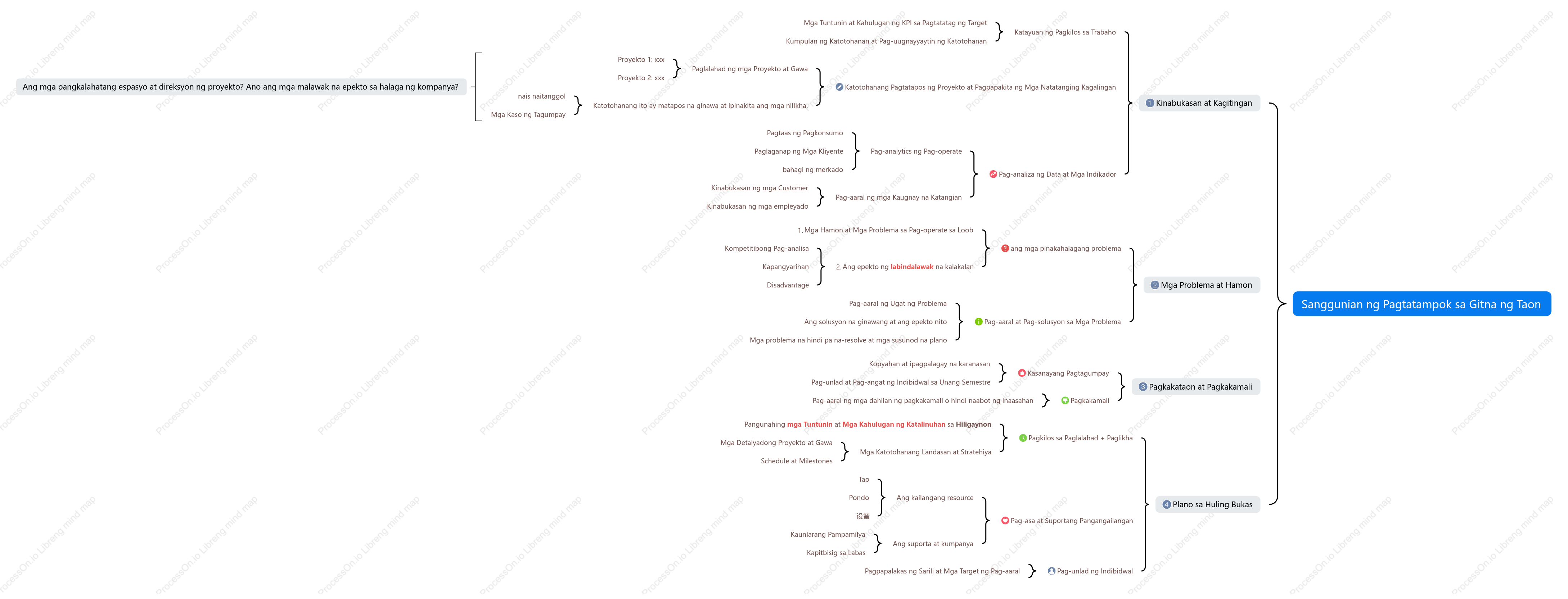 Operational mid-year summary outline
