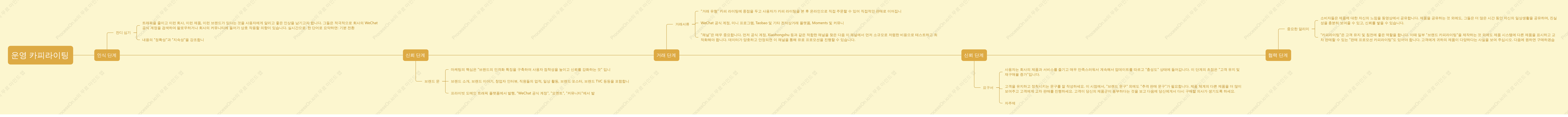 운영 카피라이팅의 각 단계