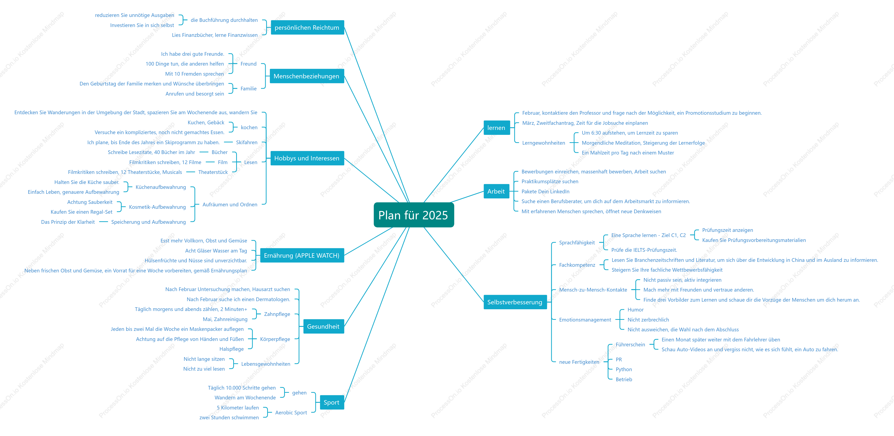 Der plan für 2025