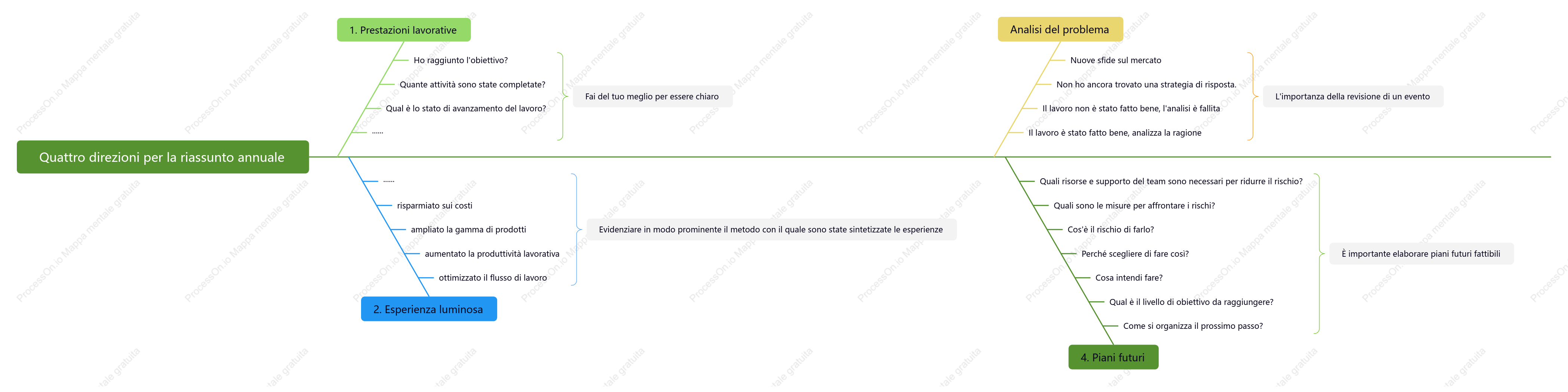 Riepilogo di fine anno_revisione annuale_piano per il prossimo anno