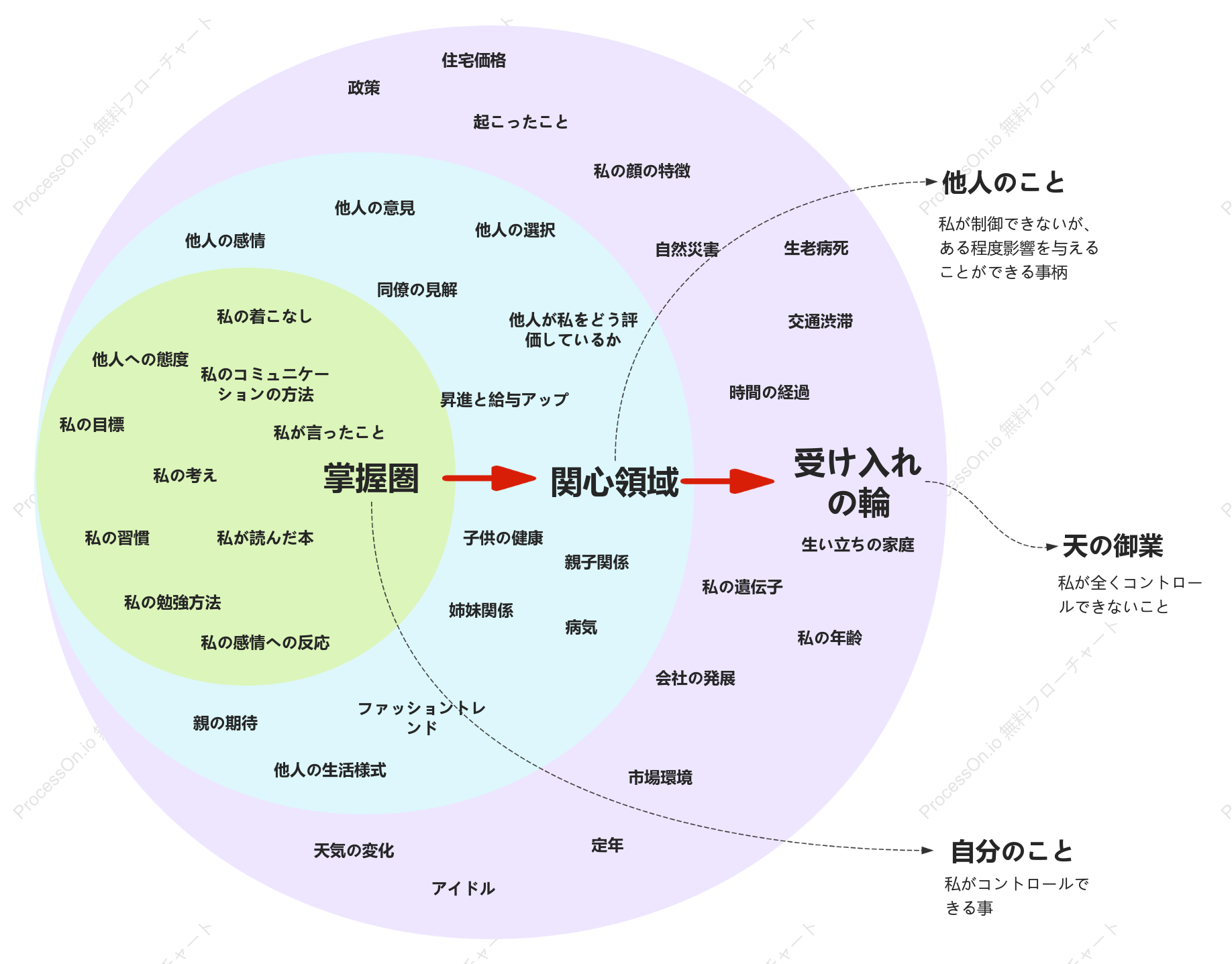 ライフコントロールオニオンチャート