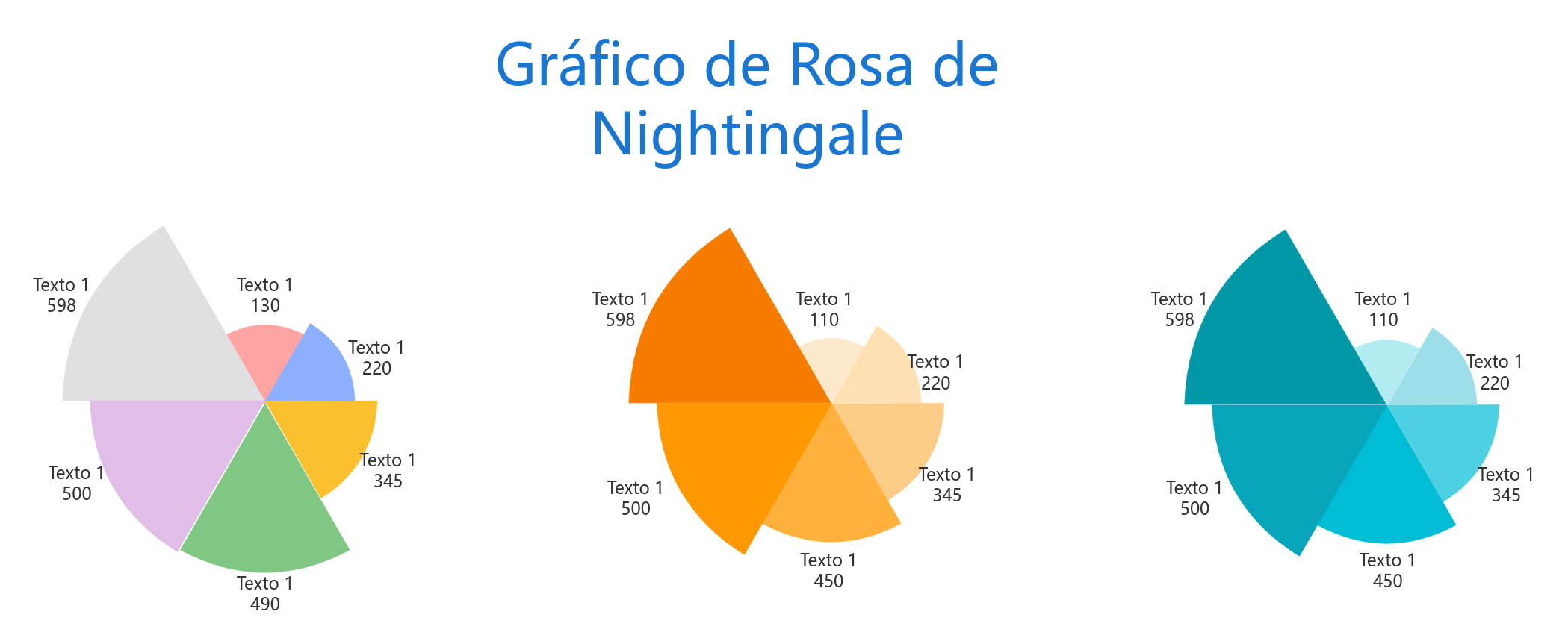 Plantilla de diagrama de rosa ruiseñor