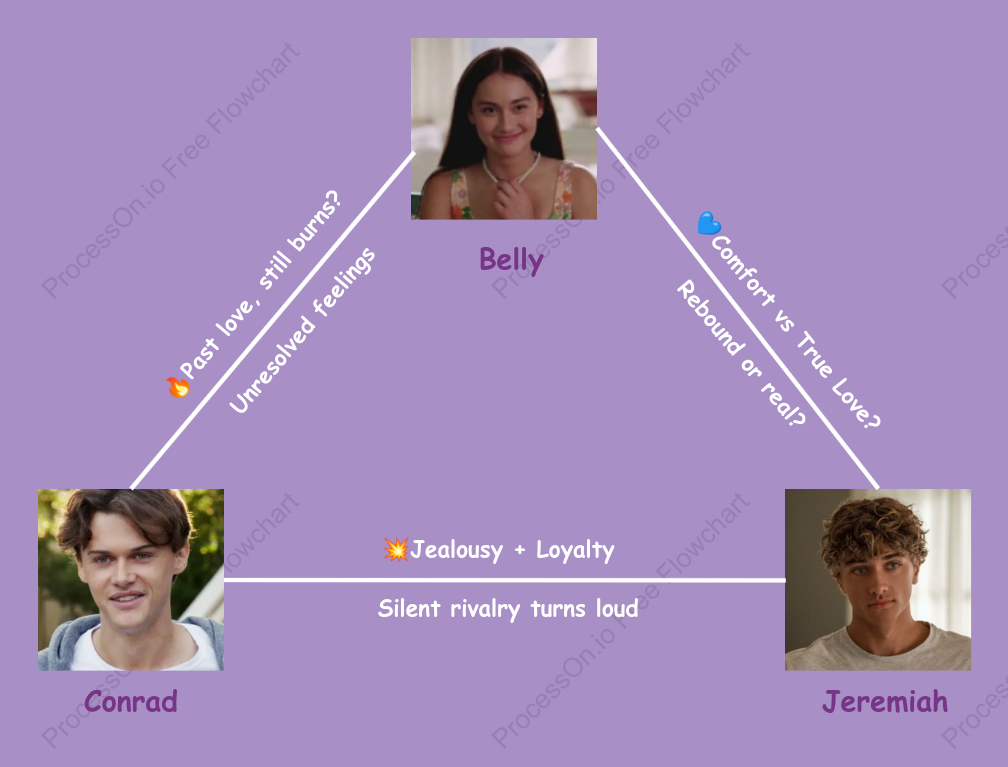 The Summer I Turned Pretty: Season 3 Conflict Web