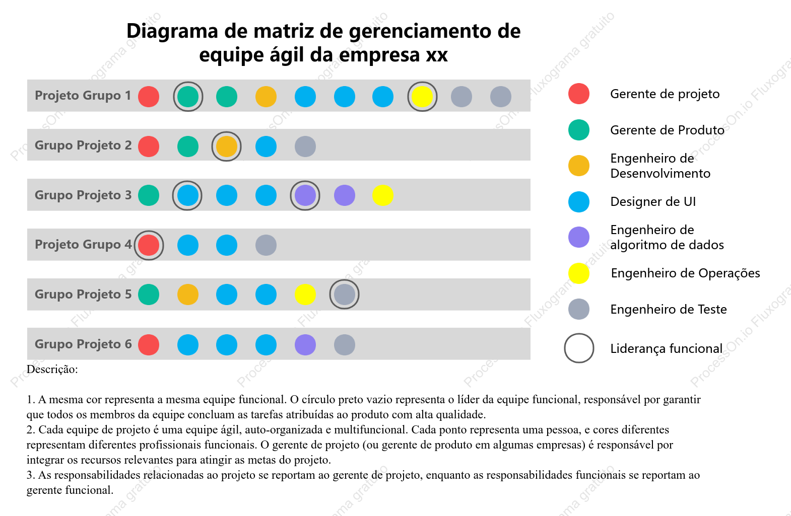 Matriz de Gestão de Equipe Ágil