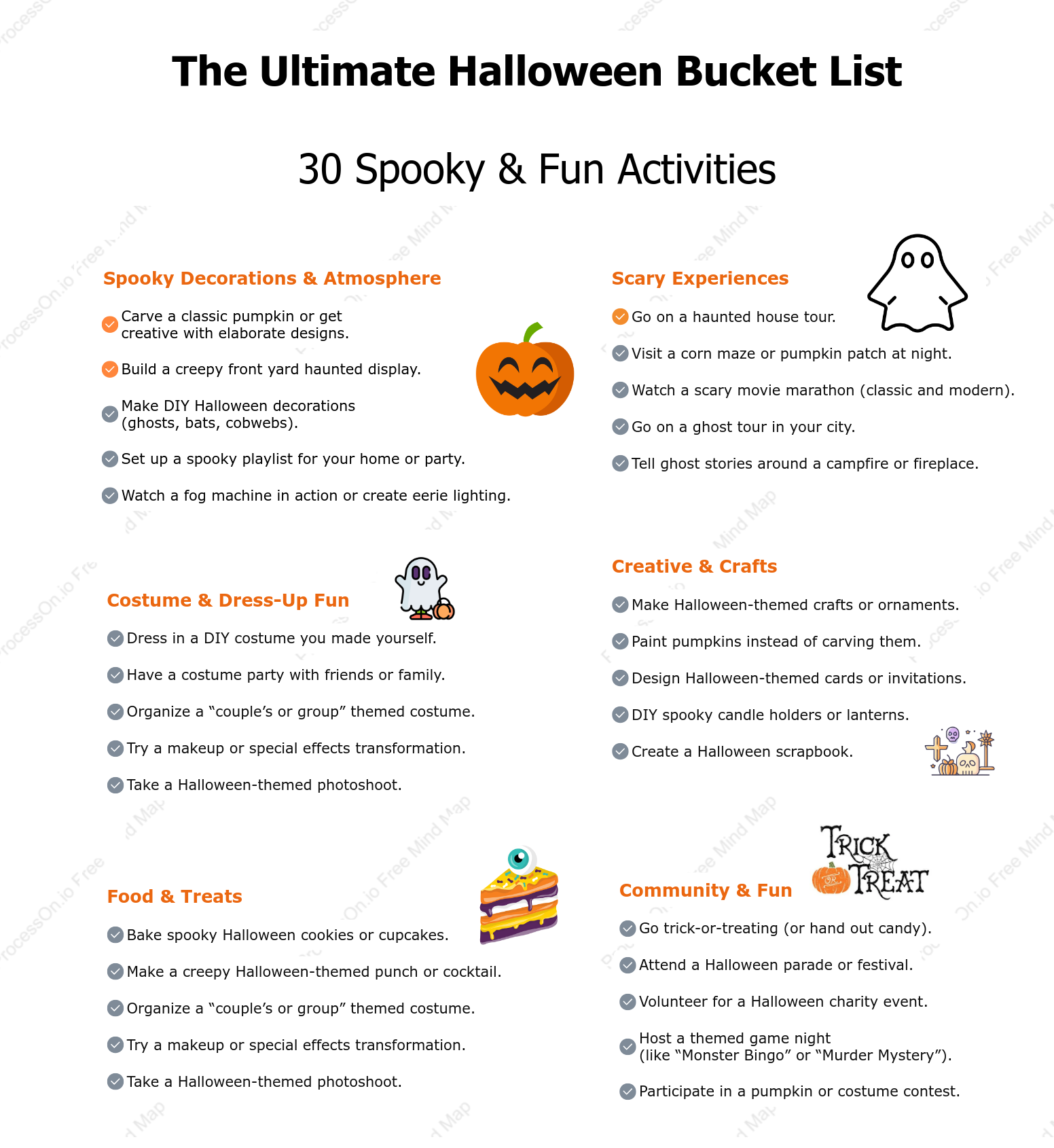 The Ultimate Halloween Bucket List: 30 Spooky & Fun Activities