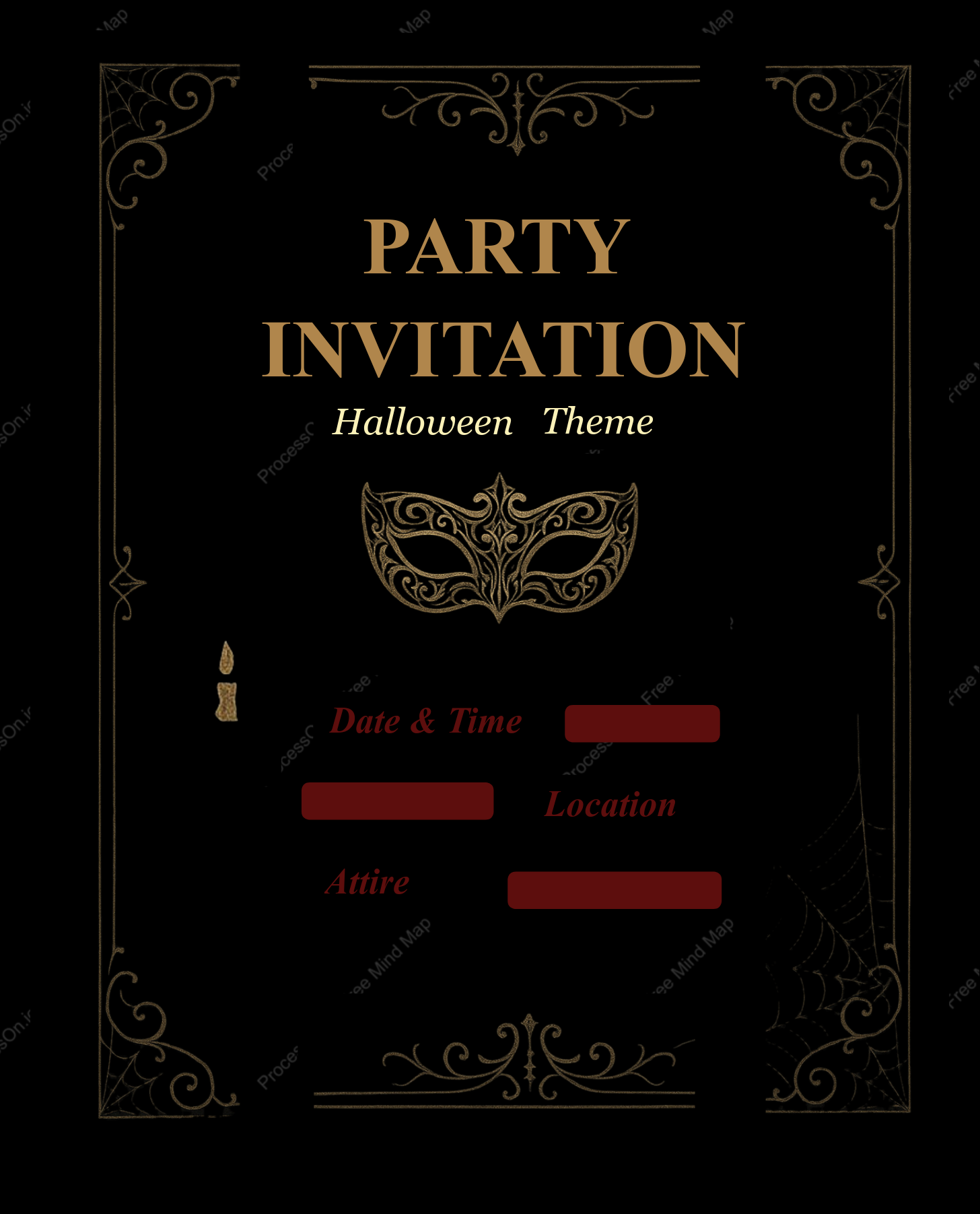 Halloween Party Invitation