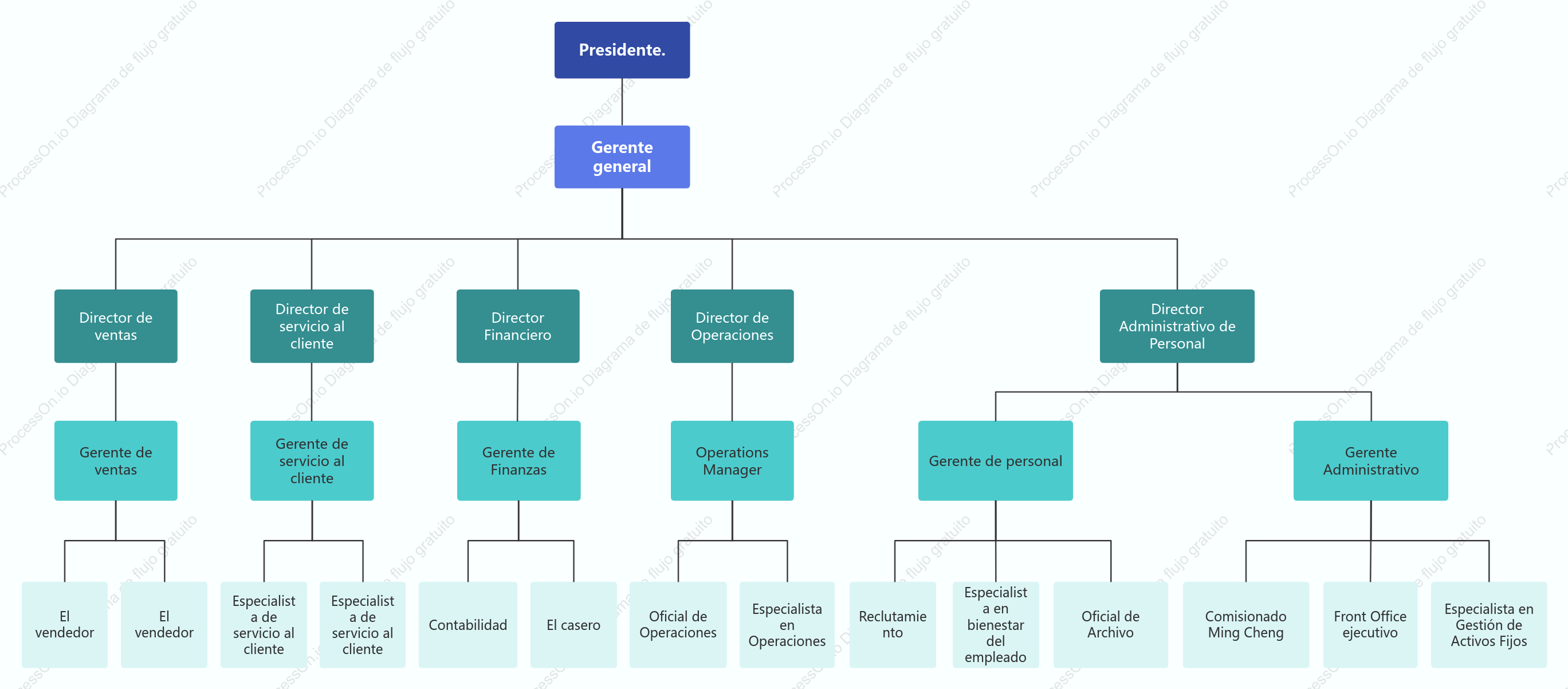 Organigrama funcional