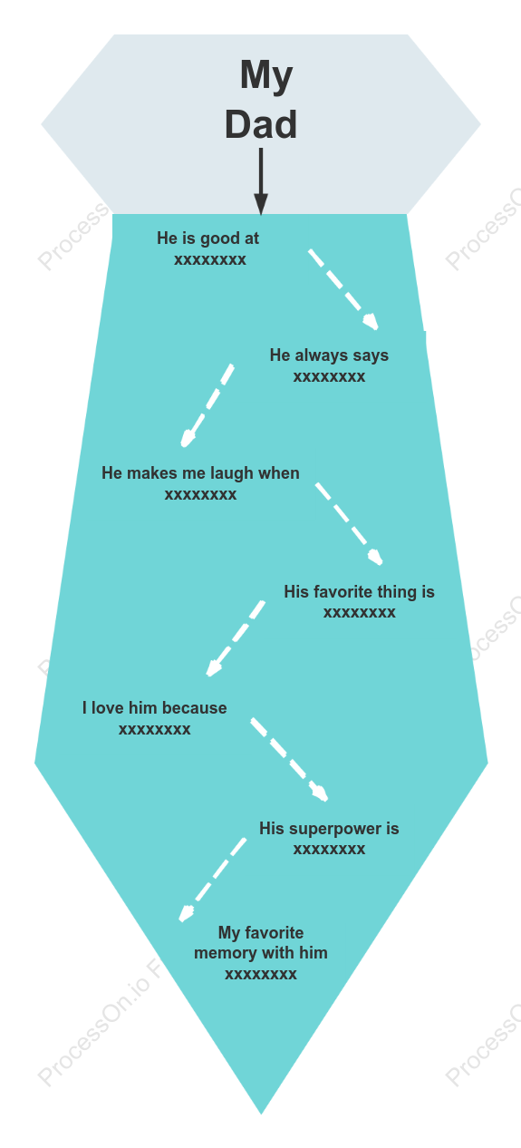 All About My Dad: A Father's Day Tie Craft