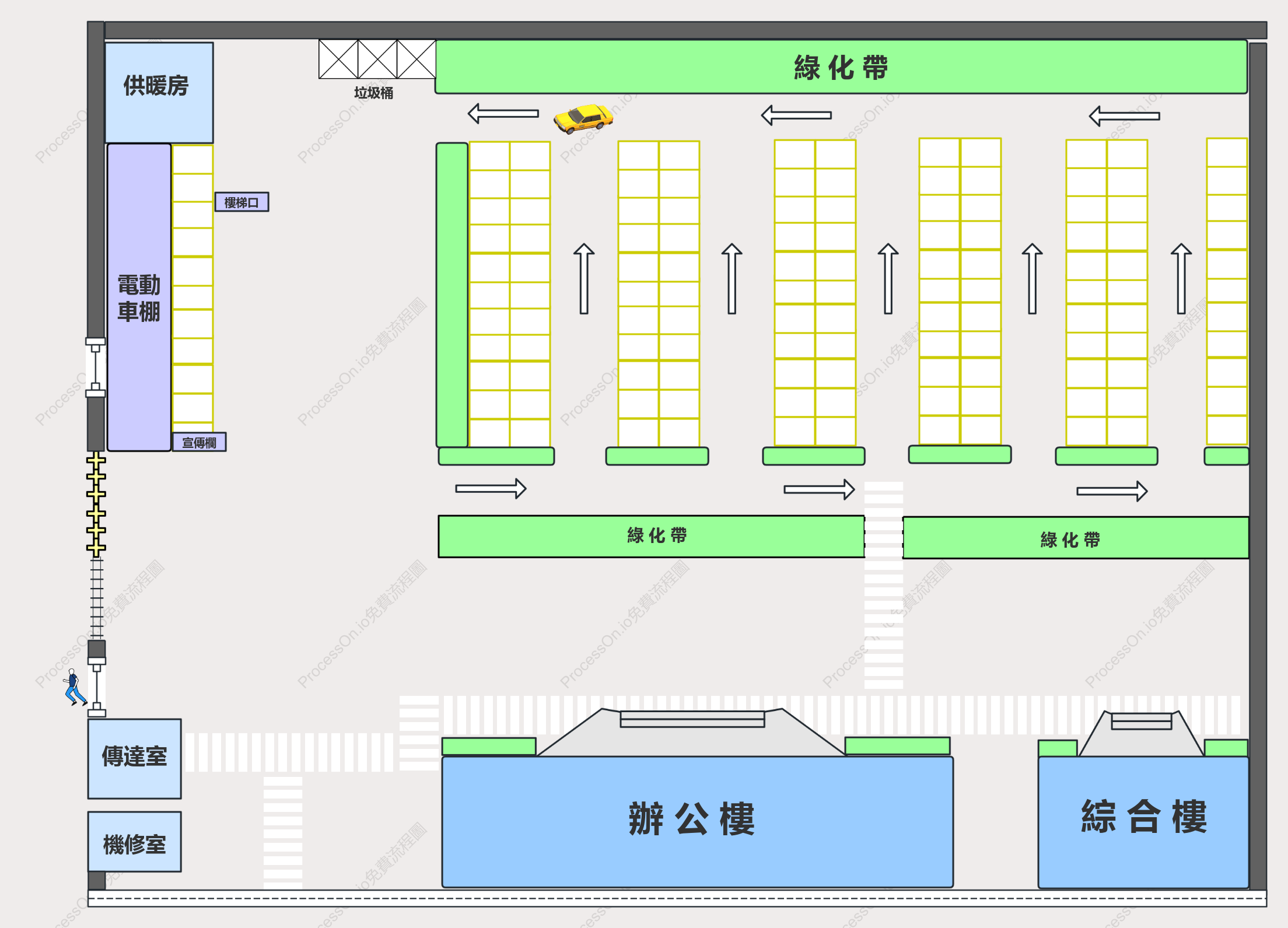工廠平面佈局圖